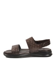 Resim Pierre Cardin Kahve Lastikli Hafif Erkek Günlük Sandalet PC-7334 M 