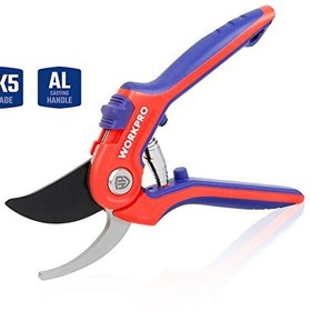 Resim Workpro WP332009 Profesyonel Bağ Bahçe Dal Budama Makası 