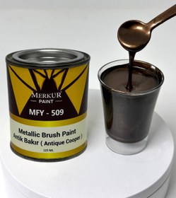 Resim Merkürgold Sıvı Yaldız Boya(FIRÇASIZ) 