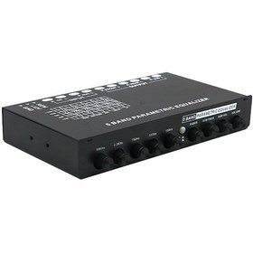 Resim Honmex Araç İçin 5 Bantlı Ses Düzenleyici - Eq Ayarları Ve Frekans Bölücü Güçlendirici 