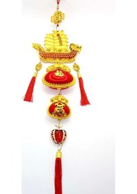 Resim Feng Shui Ejderha Yılı Abajur Budha Buda Sokak Süsü Çin Feneri Japon Feneri Tak Koruyucu Ejderha Dra 