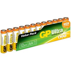 Resim GP 15AU ALKALİN AA KALEM PİL (12Lİ PAKET FİYATI) 