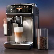 Resim Philips Espresso Caffe Crema Americano Cappuccino vb 12 Çeşit Kahve Otomatik Espresso Makinesi, LatteGo Süt Sistemi, AquaClean Filtre, Paslanmaz Çelik, 1500W 