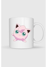 Resim Jigglypuff Baskılı Kupa Bardak Beyaz 