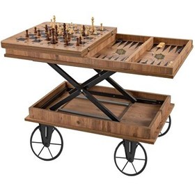 Resim Sweet Home Akıllı Kademeli Sihirli Tavla Sehpa 60x100 CM 