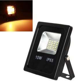 Resim Lambax 10w Watt Amber Bahçe Led Aydınlatma Çim Projektörü+fiş 