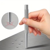 Resim 1pc ProCraft Demir Merkez Vuruş ile Kaymaz Tutamak, Yüksek Sertlik Konik Uç ile Metal Delme İşaretleme, Tornacı Çekiç Vuruş Konumlandırıcı 
