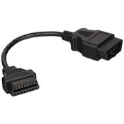 Resim Obd2 Adaptör Aracı Fişi 16 Pin Uzatma Kablosu Obd2 Teşhis Aracı 