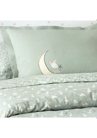 Resim Yataş Bedding Rabbit Ranforce Tek Kişilik Nevresim Takımı 