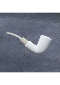 Resim Yunar Perla 9mm. Filtreli Akrilik Saplı Lületaşı Pipo 11047m 