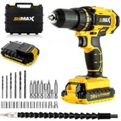 Resim Sitilmax XR365 36 V 5 Ah Darbeli Çift Li-on Akülü Şarjlı Vidalama Matkap + 27 Parça Set 