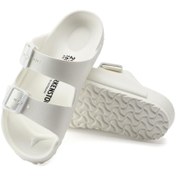 Resim Birkenstock Beyaz Erkek Çocuk Plaj Terliği ARIZONA KIDS EVA PLAYGROUND WHITE 