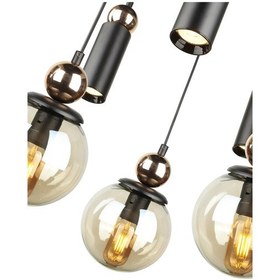 Resim Begüsa Veloce Ledli 6.lı Avize Gold 