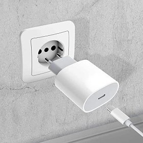 Resim iPhone 13/13 Pro Max Uyumlu 20W Adaptör Kablo Usb-C Pd Hızlı Şarj Aleti 