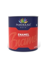 Resim Pamukkale Enamel Sentetik Parlak Yağlı Boya 2.5 Kg 80 Gloss Parlament Mavi Ral 5013 