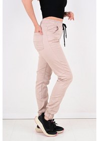 Resim Black Steel Jogger,Bel Ve Paça Lastikli Bayan Pantolon-Byn-1000 (543997457) Açık Mavi 