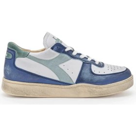 Resim Timberland Diadora Mı Basket Low Metallic Dirty Erkek Beyaz Spor Ayakkabı - 201.179034-C5753 