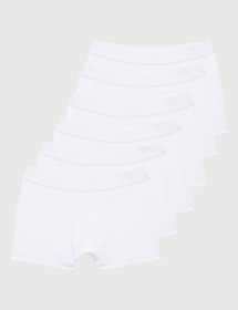 Resim 5'li Çocuk Boxer - Beyaz / 11-12 