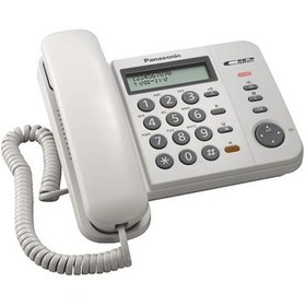 Resim Panasonic Kx TS580 Kablolu Masa Telefonu Beyaz 