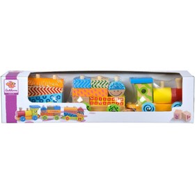 Resim Eichhorn Ahşap Küçük Tren Seti 