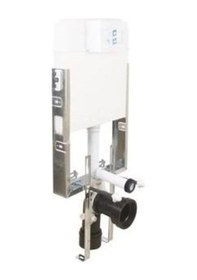 Resim Visam 8 Cm Asma Klozet 2 Kademeli Gömme Rezervuar Buton Dahil Beyaz 