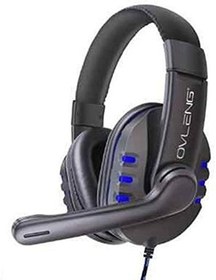 Resim Coverzone OVLENG Ov-p3 Profesyonel Kulak Üstü Mikrofonlu Oyuncu Kulaklık, Siyah 