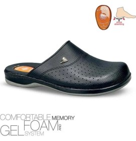 Resim Ceyo 9846 Flex-1 Sabo Anatomik Terlik Siyah Erkek Çocuk İçin Konforlu Günlük Kullanım 
