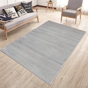 Resim Crea Sedef Gri Modern Halı 80x150 cm 