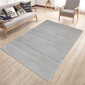 Resim Crea Sedef Gri Modern Halı 80x150 cm 