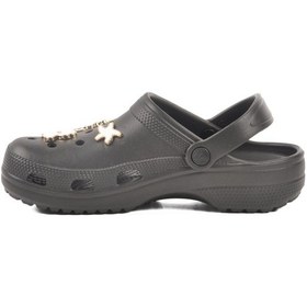 Resim 606 Z Siyah Unisex Hafif Esnek Sabo Terlik Siyah 