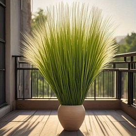 Resim 12 adet Büyük Yapay Soğan Çim - İç ve Dış Mekan Dekorasyonu için Uygun, Ev, Bahçe, Ofis, Düğün, Otel Fotoğrafçılığı ve Etkinlik Düzeni için Mükemmel, Konteyner Dahil Değildir, Anneler Günü, Paskalya, St. Patrick's Günü vb. dahil İdeal Tatil Dekorasyonu Seçeneği, Yapay Dış Mekan Bitkileri UV Dirençli, Bahar Yaz Çiçekleri Yapay Dekorasyon. 