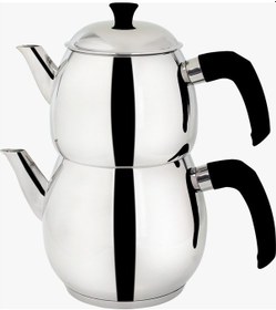 Resim Fms Badem Orta Boy Çaydanlık - Siyah Siyah 