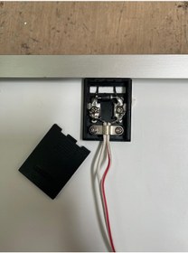 Resim Gesper Kablolu 25 Watt Monokristal Güneş Paneli 12v 36 Hücre 