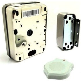Resim Ayt Novacom Akl-02s Akıllı Kapı Kilidi + Karşılığı Sensörlü Kart Çip Geçişli Kapı Kilit 