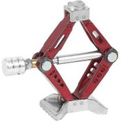 Resim Rc Araba 6 Tonluk Stand Ayarlanabilir Metal Makas Tamir Aleti Parçası 1:10 Ölçekli Uzaktan Kumandalı Araba Aksesuarı Kırmızı 