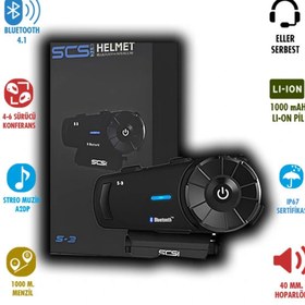 Resim Scs S3 Bluetooth ve Intercom 