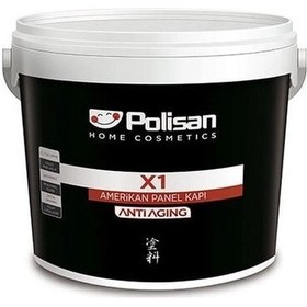 Resim Polisan X1 Amerikan Panel Kapı Boyası Antrasit Gri Ral 7016 2,5l Diğer 