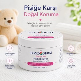 Resim HERŞEYBURDAMODA Bebek Pişik Bariyer Krem Onarıcı Yoğun Cilt Bakım Kremi Çinko Oksit Lanolin 