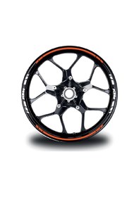 Resim KTM YAZILI Motosiklet Jant Sticker Etiket Modeli 