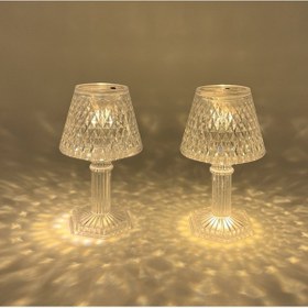 Resim Mini Abajur Pilli Led Işık 2 Adet 