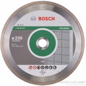 Resim Bosch - Standard Seri Seramik İçin Elmas Kesme Diski - 230 X 22,23 X 1,6 X 7 Mm 
