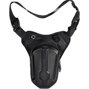 Resim Tongxida Özellikle Motosiklet Sürüşü İçin Su Geçirmez Çok Amaçlı Bel Çantası - Dış Mekan Çapraz Askılı Siyah Siyah 