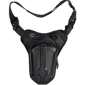 Resim Tongxida Özellikle Motosiklet Sürüşü İçin Su Geçirmez Çok Amaçlı Bel Çantası - Dış Mekan Çapraz Askılı Siyah Siyah 