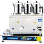 Resim Mizan 60 Lık Doğalgazlı 40 Litre 3 Demlikli Çay Kazanı DEMLİK HEDİYELİ CE VE GAZMER BELGELİ - VİDALI KAPAK - GARANTİLİ - YAKIT SEÇENEĞİ