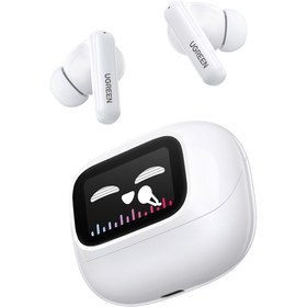 Resim Ugreen Hitune T6 Magic Aktif Gürrültü Engelleyici Ekranlı Kablosuz Kulak Içi Kulaklık, Beyaz, 55137 