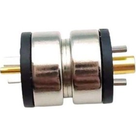 Resim 2-Pin 10mm Pogo Pin Manyetik Konnektör Takımı 
