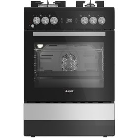 Resim Arçelik F 8541 EBCS Siyah Ocaklı Fırın 
