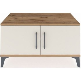 Resim Hyperion Şifonyer Tek Raflı 2 Kapaklı 88x44x48 Çam-aytaşı Çam 