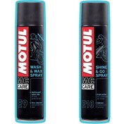 Resim Motul YENİ E9 + E10 MOTOSİKLET TEMİZLİK SETİ 