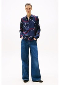 Resim Tommy Hilfiger Kadın Gömlek Lacivert 